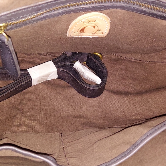 Crest by Olive Miller Leather Tote Bag / Purse. - Picture 4 of 7